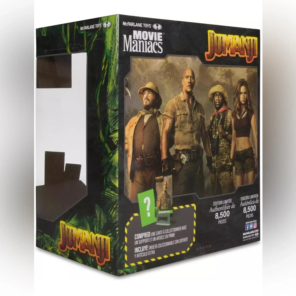 McFarlane Toys - Movie Maniacs Smolder (Jumanji) 6” Posed Figure
